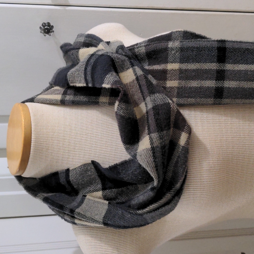 Plid flannel scarf